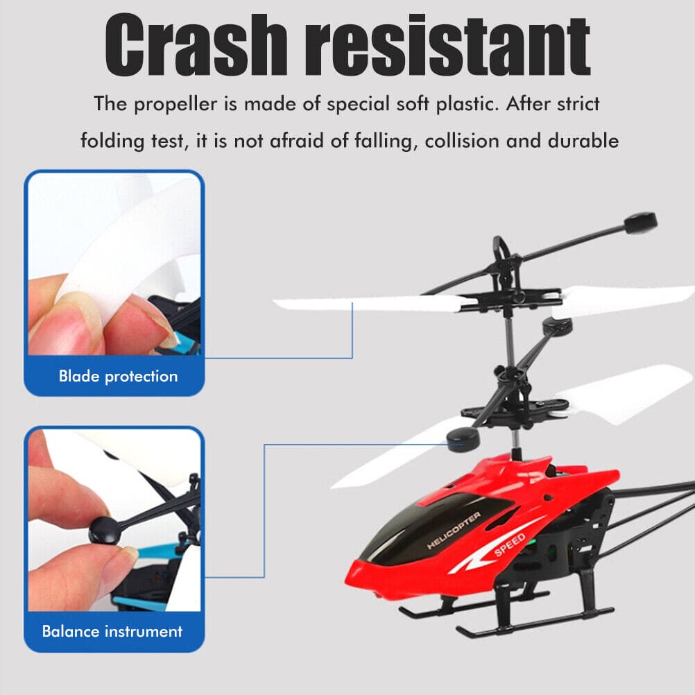 Mini RC Helicopter, 2Ch Electric Rc Flying Toy, Plastic Flashing Light Plane Toy, Mini Drone Flying Helicopter, Rechargeable Hand-Sensing Drone Copter Toy, Realistic Indoor Outdoor RC Helicopter Toy Mini RC Helicopter, 2Ch Electric Rc Flying Toy, Plastic Flashing Light Plane Toy, Mini Drone Flying Helicopter, Rechargeable Hand-Sensing Drone Copter Toy, Realistic Indoor Outdoor RC Helicopter Toy